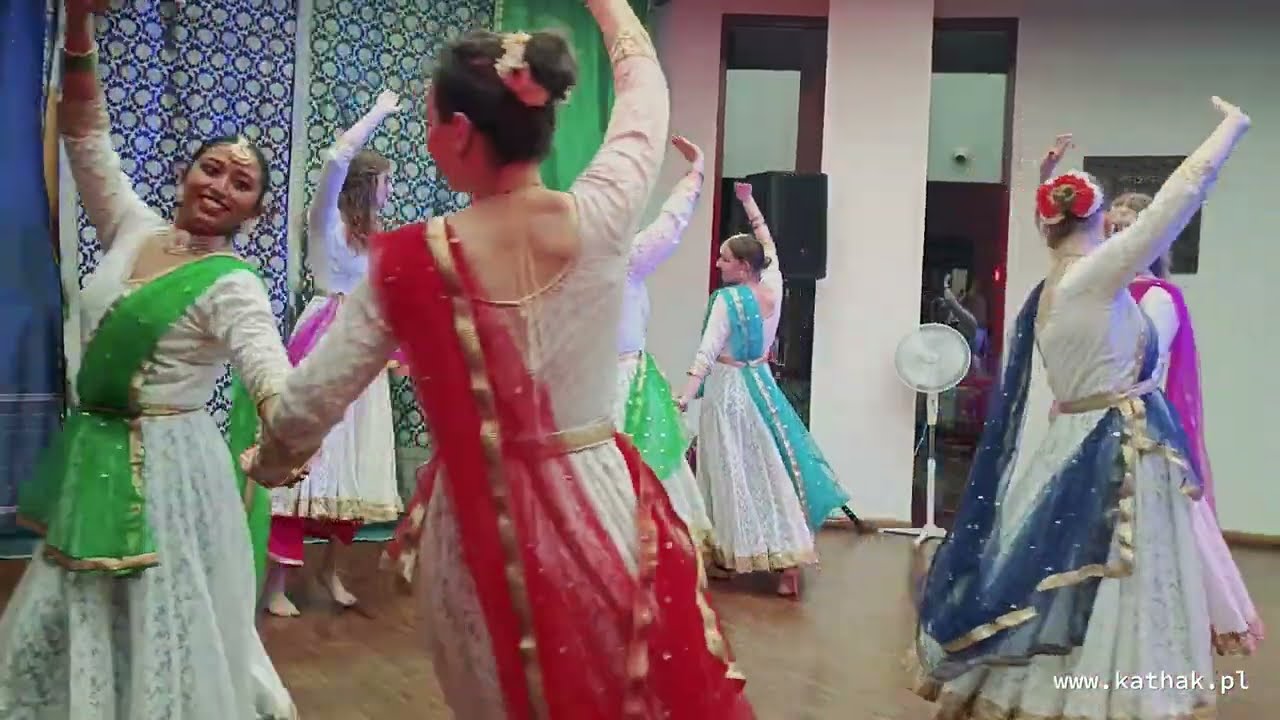 Malhar jam | kathak dance choreography | students of Magda Niernsee