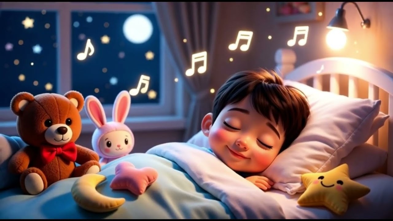 Soft Night Lullaby 🌙 | Baby Sleep Music for Sweet Dreams