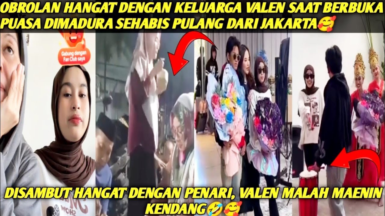 PENARI PENYAMBUTAN MILEN TADI SALFOK DENGAN TINGKAH LUCU VALEN MAENIN KENDANG😀, DAN DIKETAWAIN MILA😀