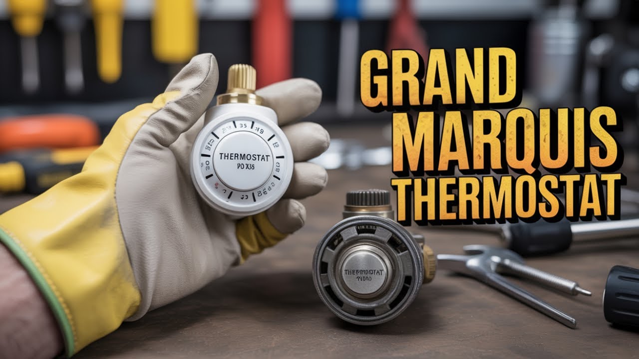 Как снять термостат Grand Marquis за 3 простых шага!
