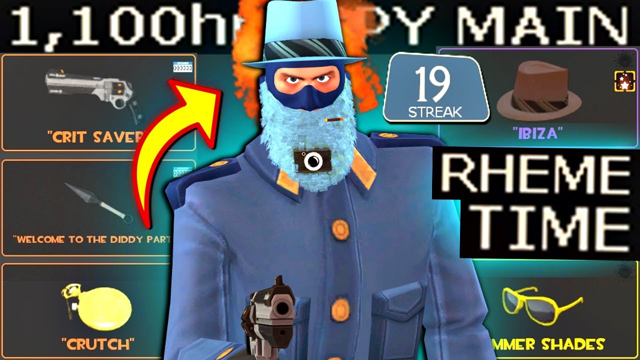 THE CRIT SPY🔸1100+ Hours Experience (TF2 Gameplay)
