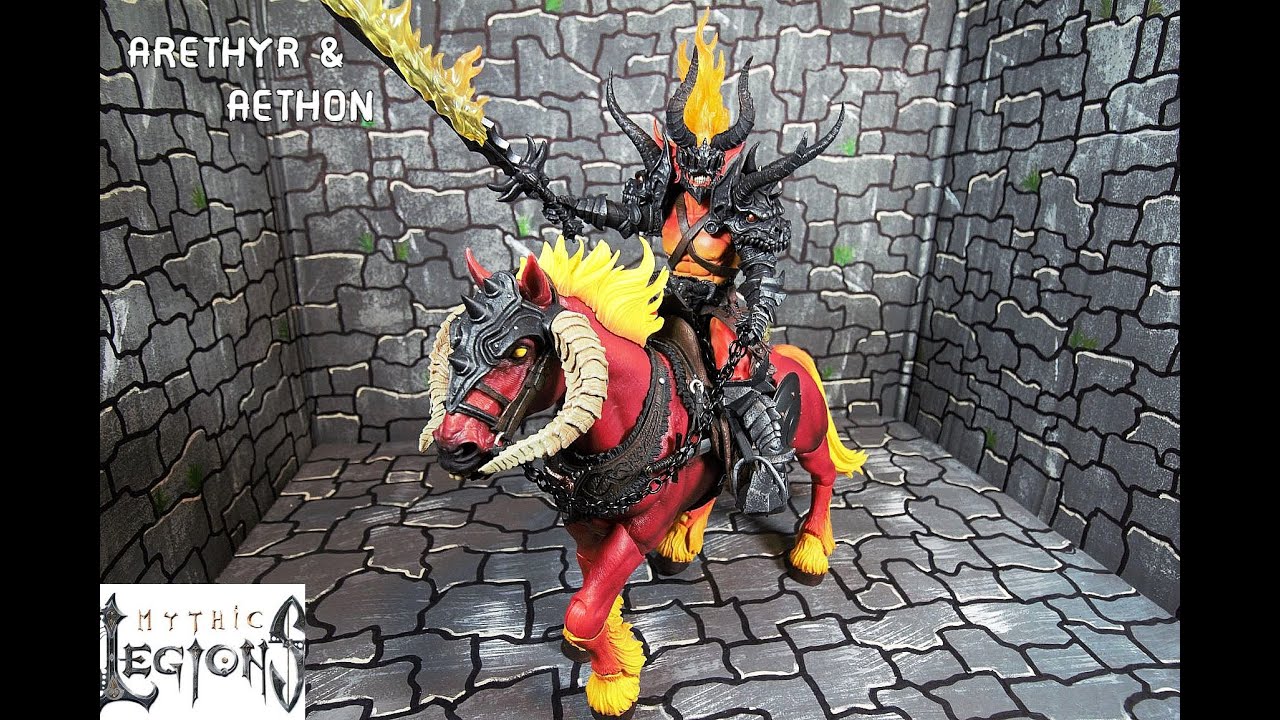 MYTHIC LEGIONS ARETHYR & AETHON Action Figure Review