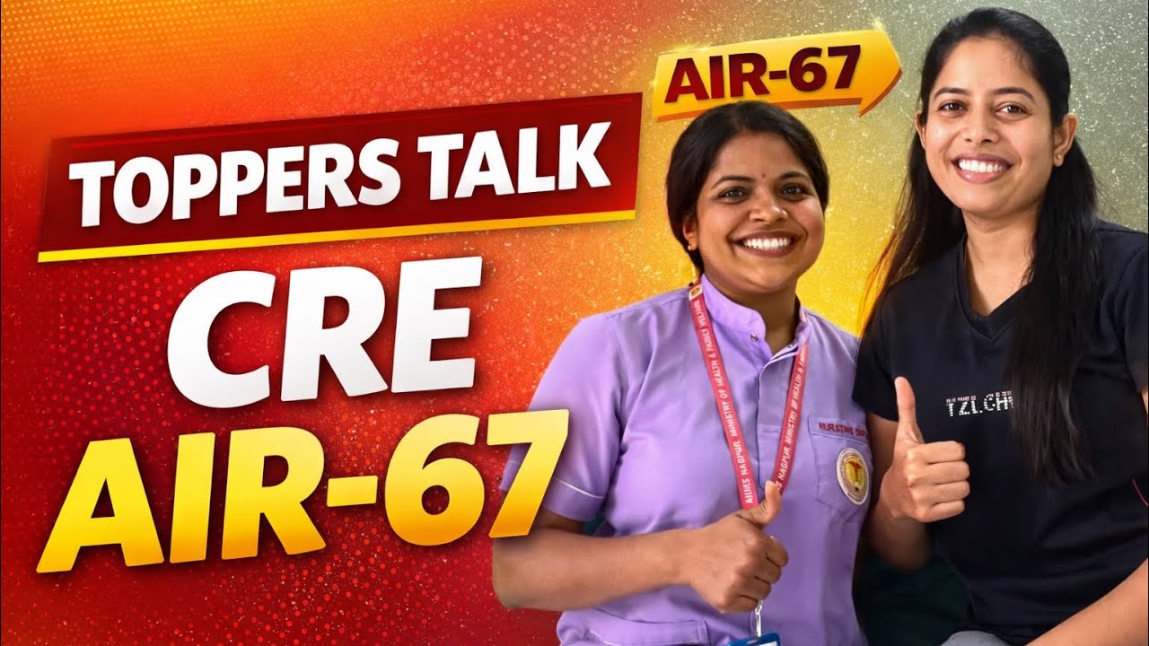 CRE AIR 67 Speaks 💯 Real Strategy That Worked (for Senior Nursing Officer )