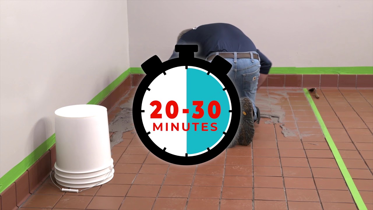 How to install MAPEI Kerapoxy IEG CQ grout