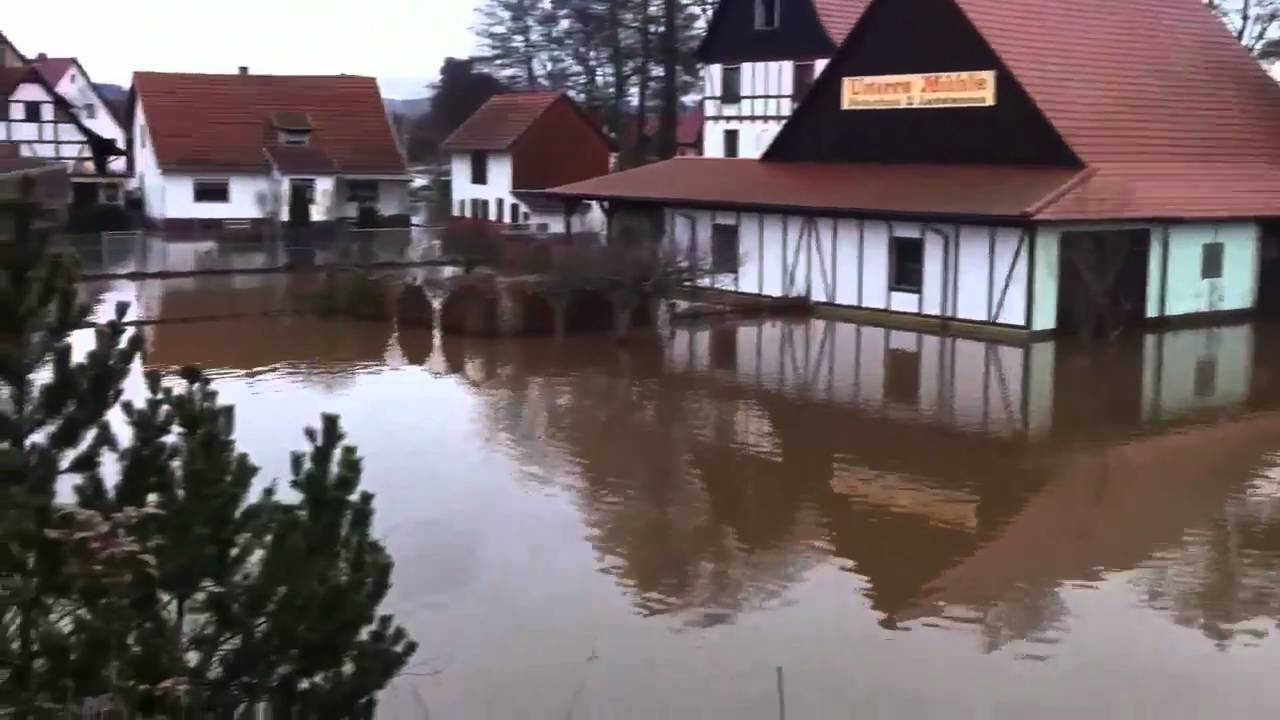 Hochwasser in Breitungen 14-15.1.2011