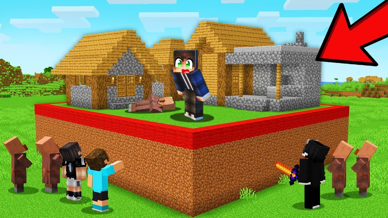 Zli Igraci su PODELILI Selo na KVADRAT u Minecraftu