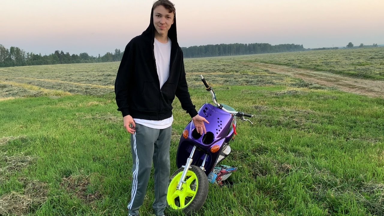 Обзор на Yamaha Neos+тест драйв