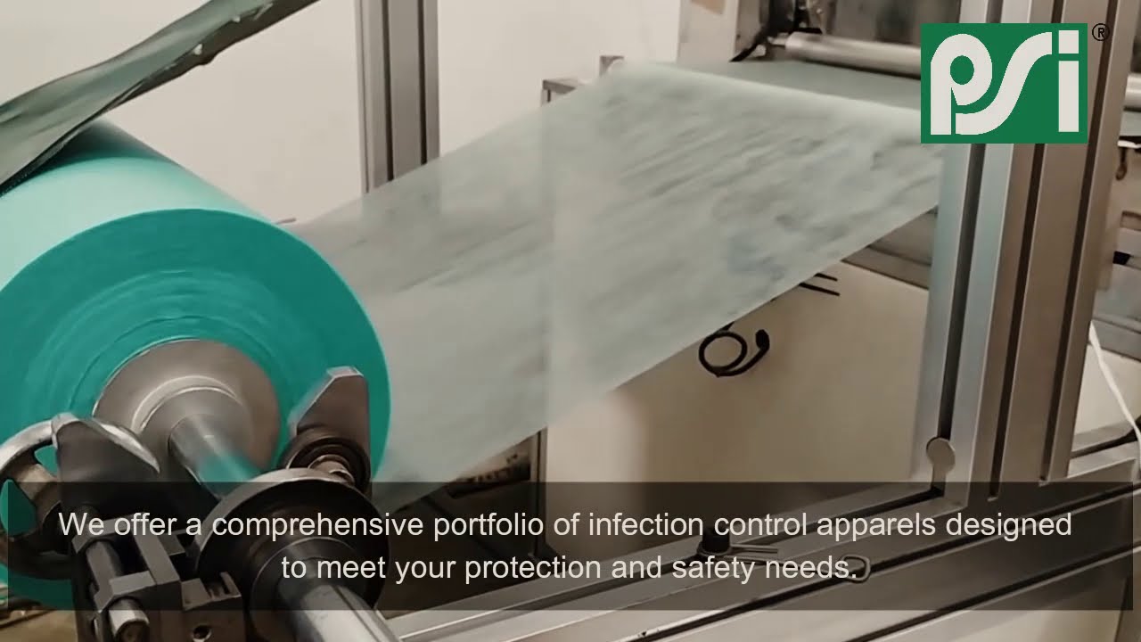 PSI Bouffant Cap Manufacturing and Packaging