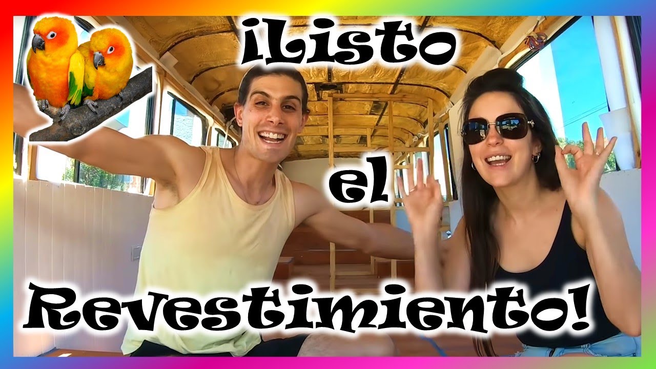 🆗PAREDES TERMINADAS del Motorhome!!☑️| Pericos Viajeros #20