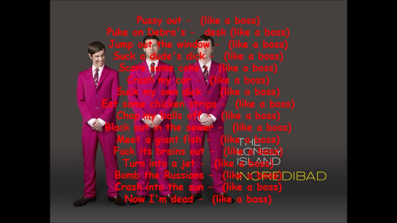 The Lonely Island - Like A Boss [Lyrics]