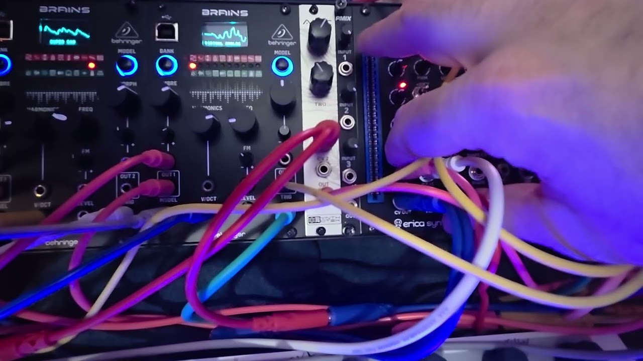 Martian Acid Techno - #infn8loop Modular Synth Jam #edm #noisemusic #biomechanical 