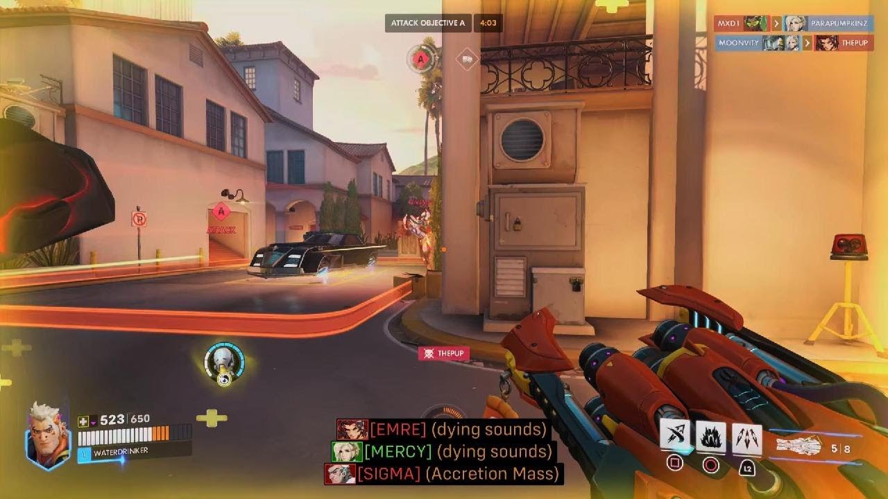 A super chill game on Hollywood Overwatch
