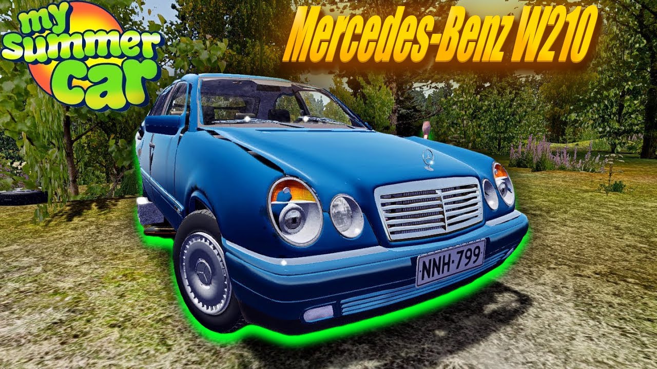 НАШЕЛ РАЗБИТЫЙ МЕРСЕДЕС W210 I My Summer Car