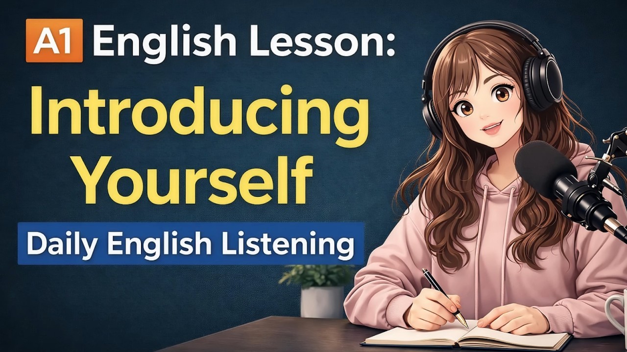 A1 ENGLISH LESSON: Introducing Yourself | Daily English Listening.