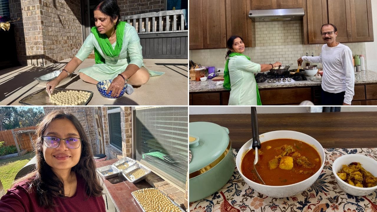 বড়ি বানিয়েও না আনতে পারার আক্ষেপ ভুলতে বড়ি দিয়ে দিচ্ছে মা, বহুদিন পর মুরগির লাল ঝোল খেলাম আজ |