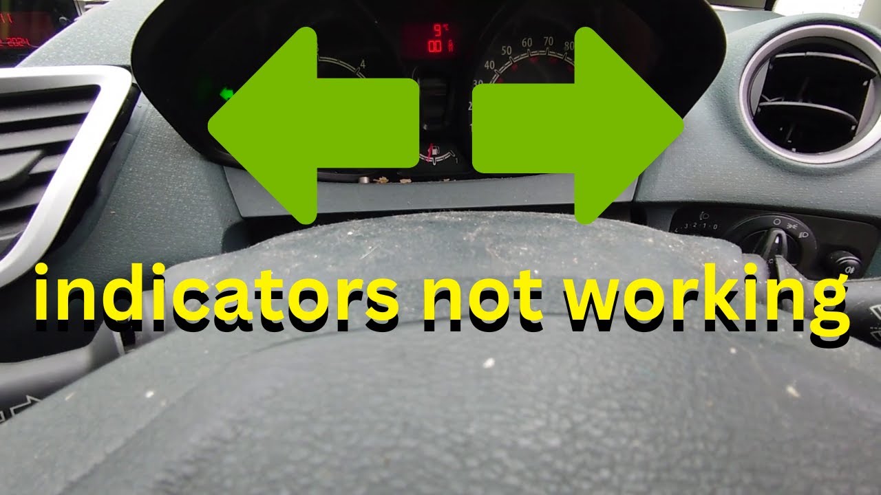 Ford fiesta mk6 indicators not working