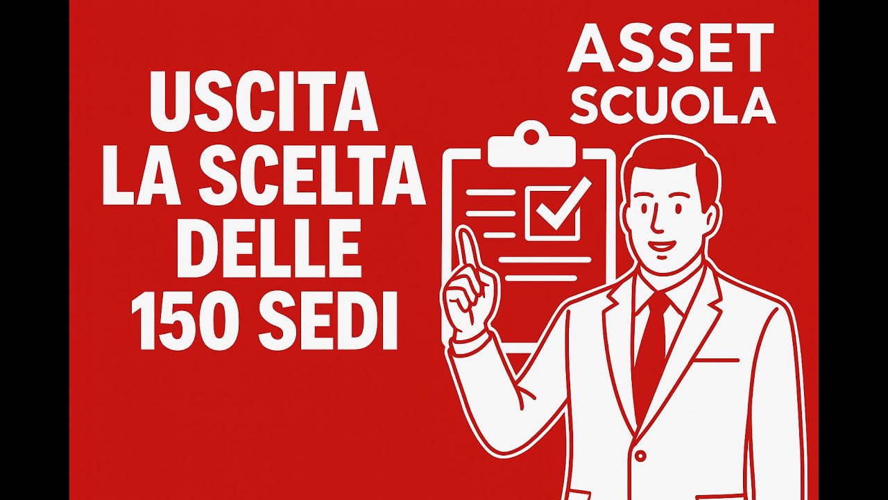 Al via le domande per la Scelta delle 150 sedi 2025 : pubblicato il tutorial aggiornato