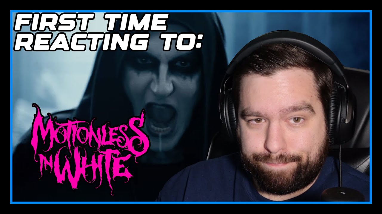MOTIONLESS IN WHITE  - AFRAID OF THE DARK [REACTION]