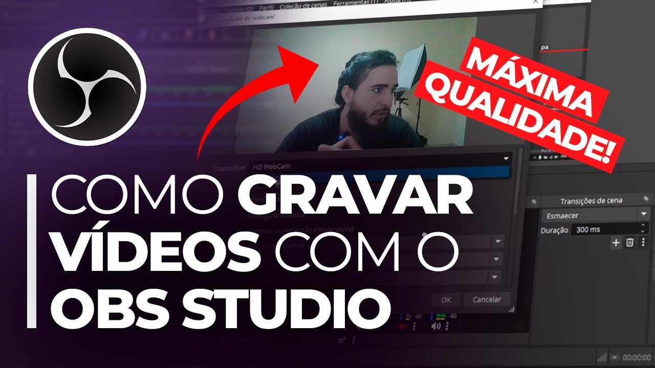 Como GRAVAR VIDEOS com OBS STUDIO (MÁXIMA QUALIDADE!) | Tela do PC, Video Aulas, Tutoriais (2026)