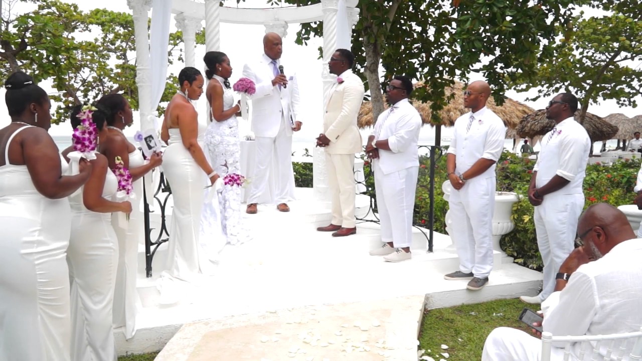 McIntyre Wedding Video (Beaches Negril) All-White Summer Destination Wedding
