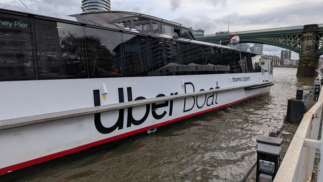 Uber Boat on the Thames in London - Chelsea to Greenwich 