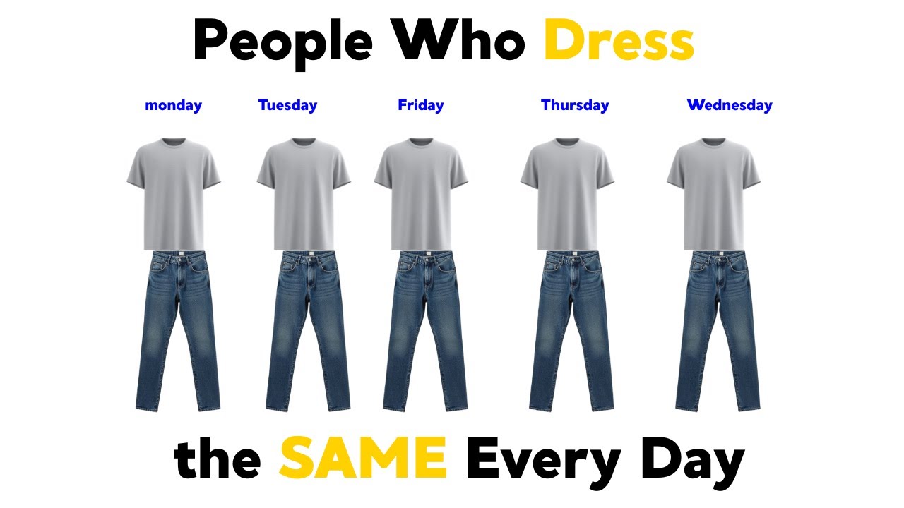 Psychology of People Who Dress the SAME Every Day