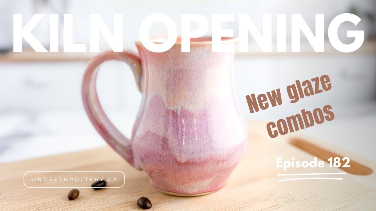 First kiln opening of 2026, lots of glaze tests!