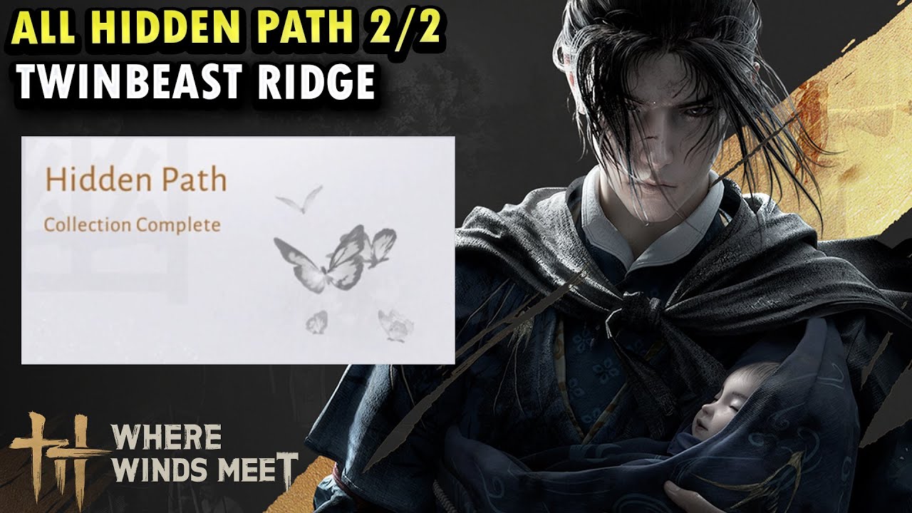 All Hidden Path Collection in Twinbeast Ridge | Sentient Beings Where Winds Meet