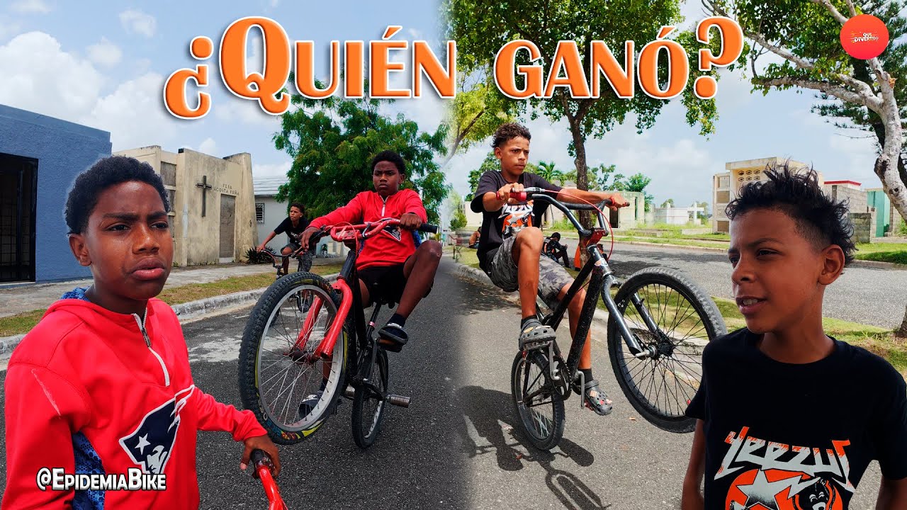 ¿Quién ganó? UN DESAFIO EN BICI / CARA A CARA