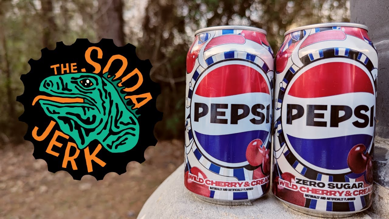 Pepsi Wild Cherry and Cream (Original and Zero Sugar)
