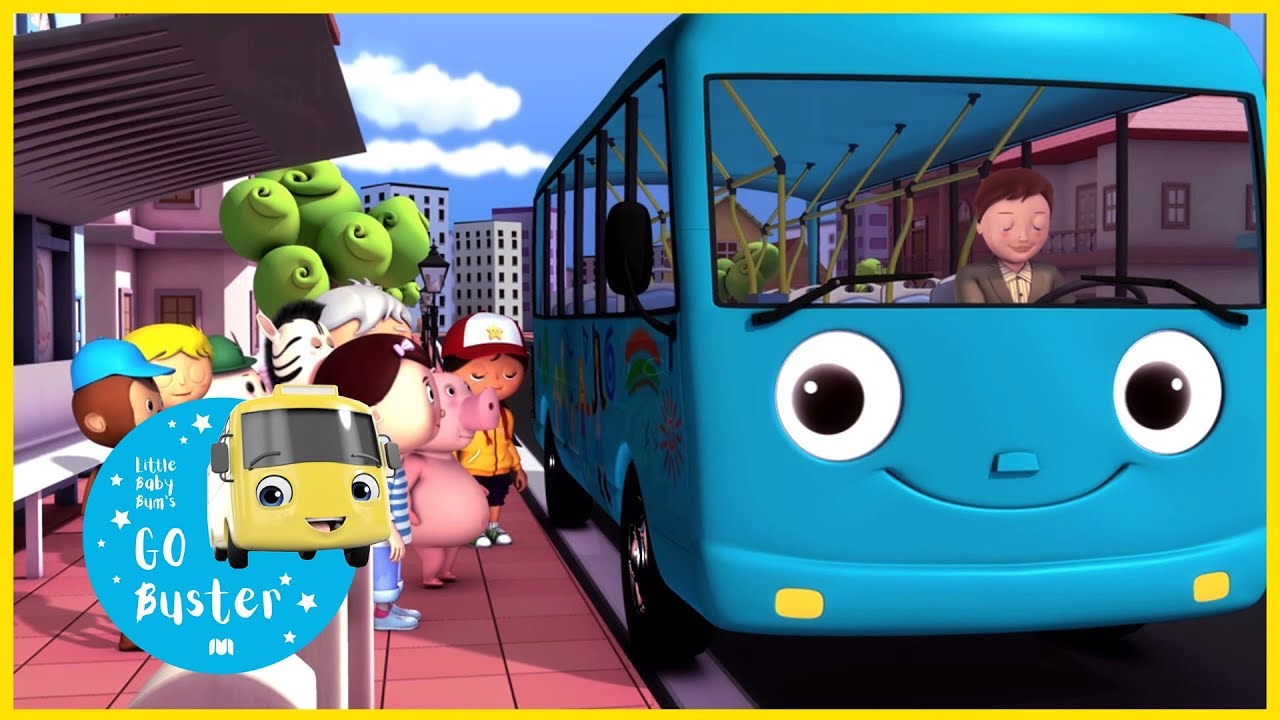 Wheels On The Bus - Part 4 | Little Baby Bus | Nursery Rhymes |  ABCs and 123s