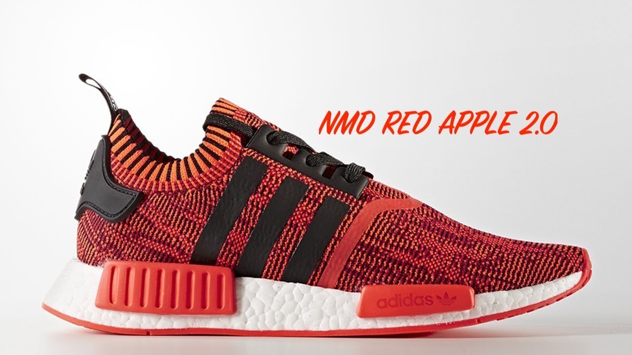 Adidas NMD R1 PK AI Camo 'RED APPLE 2.0' 1/900 unboxing and review