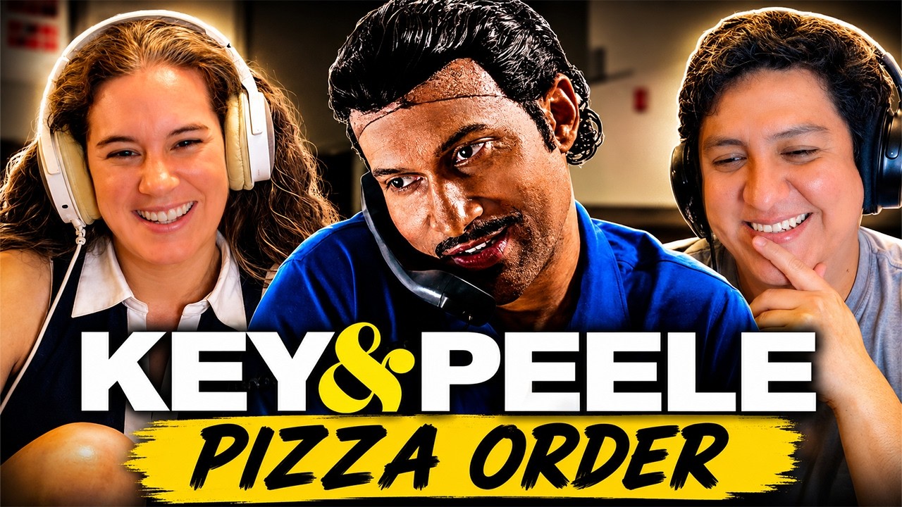 Заказ пиццы - Key & Peele | Реакция перуанцев на первый заказ