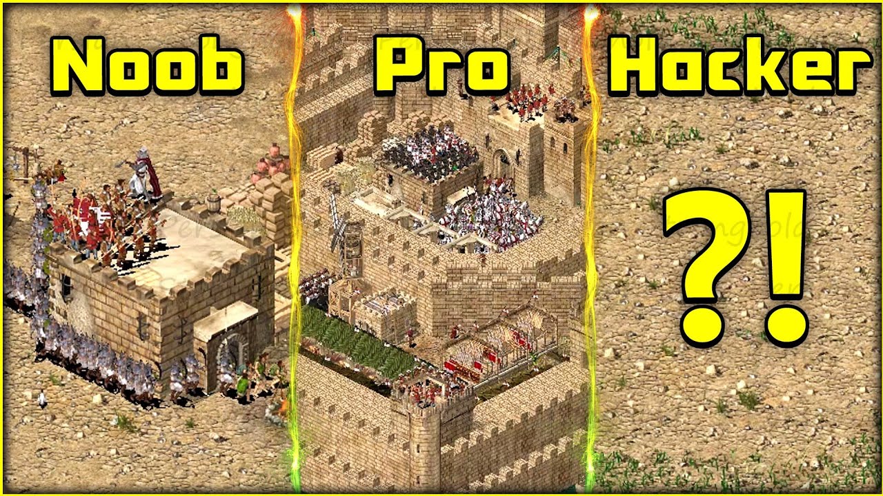 How To Build The Best Castle + Trick Stronghold Crusader