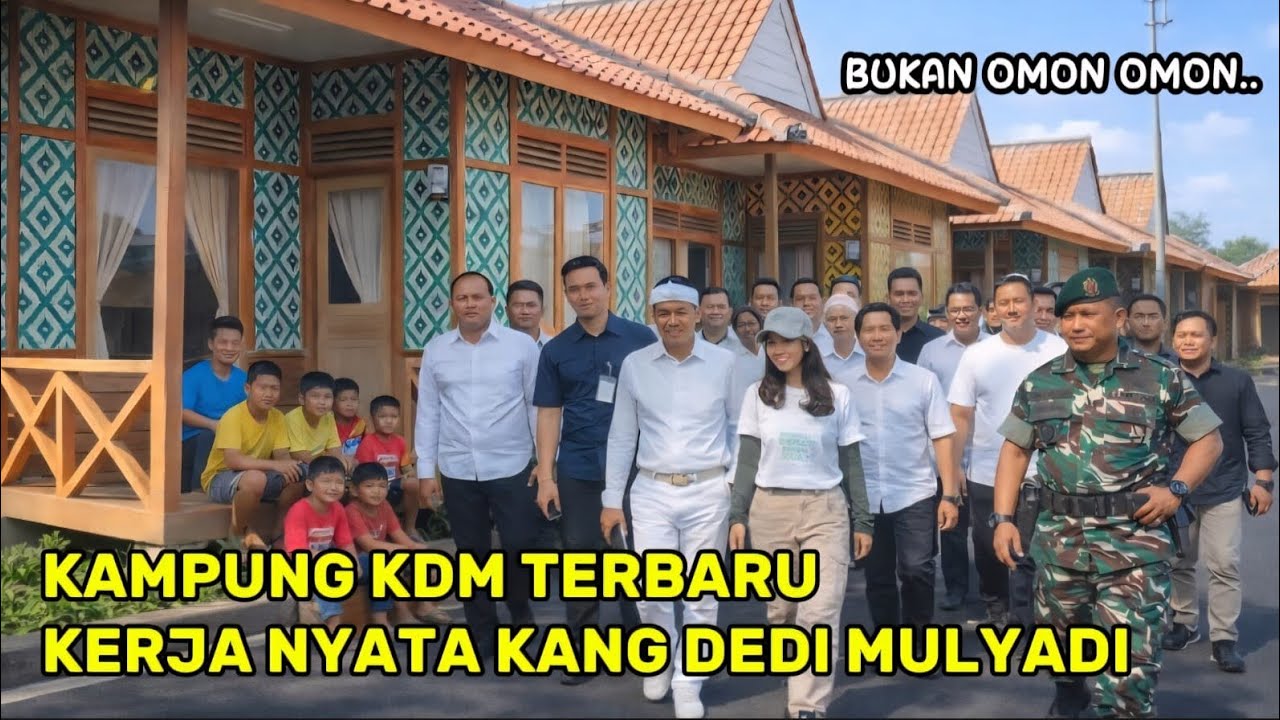 SUKABUMI HEBOH...! WAJAH BARU KAMPUNG KDM|| Kerja Nyata Kang Dedi Mulyadi