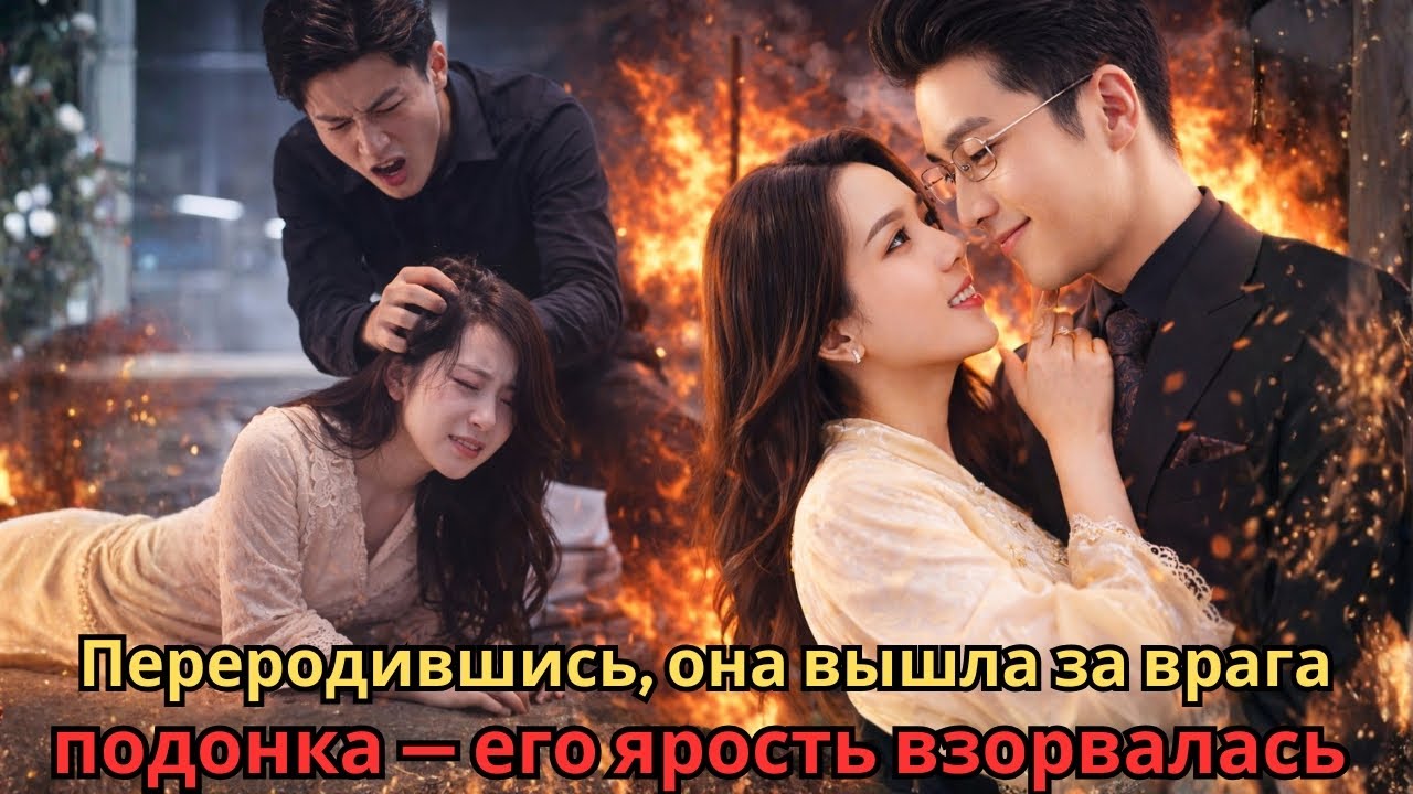 Переродившись, она вышла за врага подонка — его ярость взорвалась