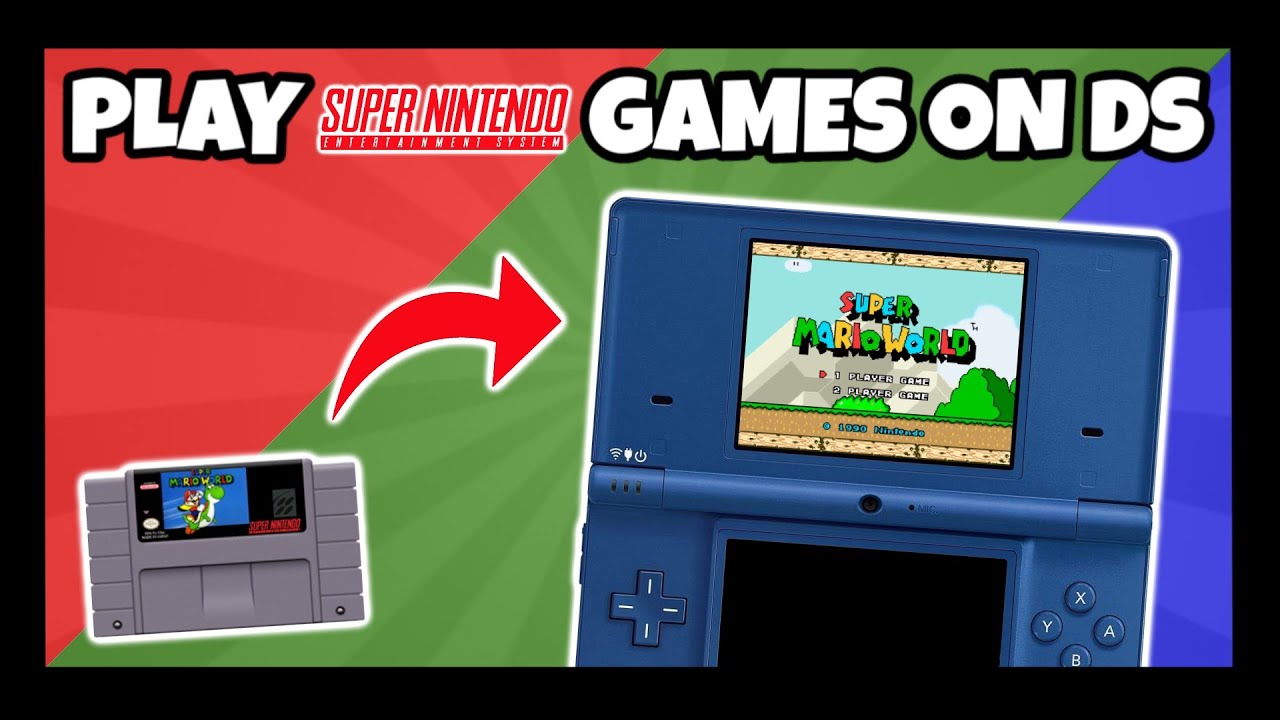 Как играть в игры Super Nintendo с карты R4! (новейшее руководство 2023 года)