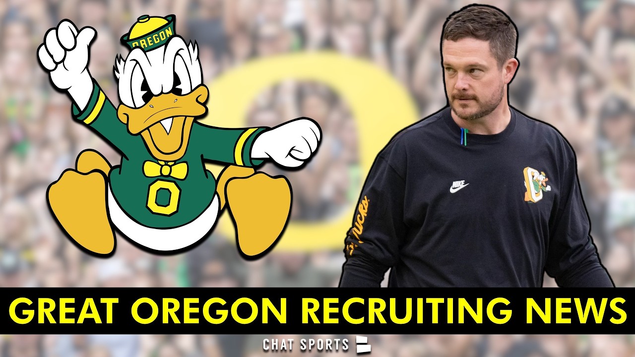 Oregon Football Gets GREAT Recruiting News + IMPRESSIVE Dante Moore News