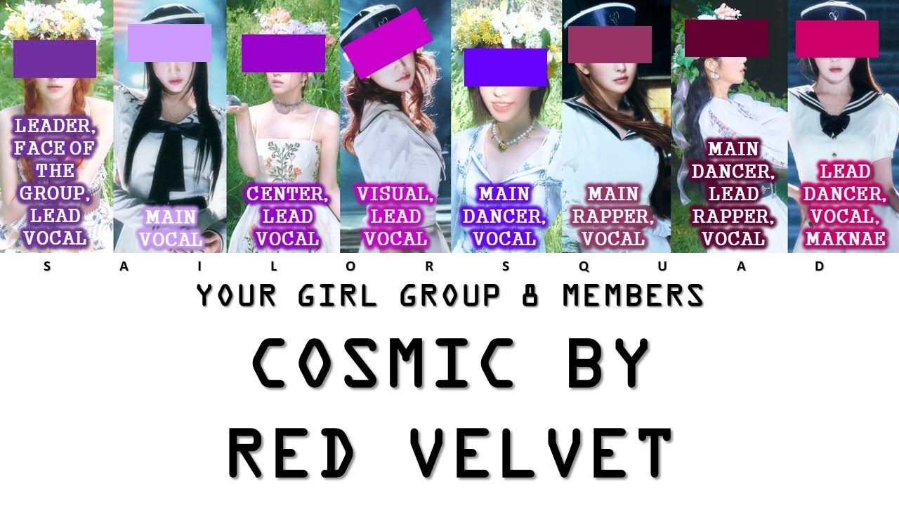 Your Girl Group (8 Members) Sing Cosmic by Red Velvet
