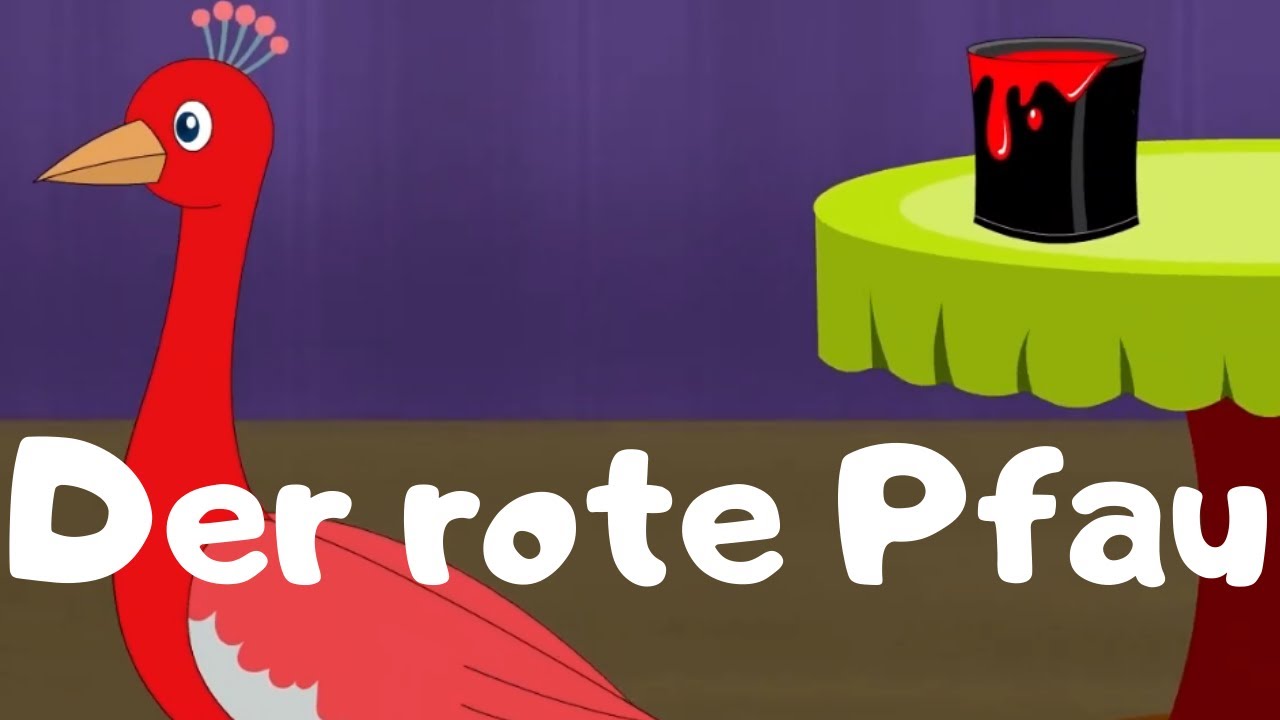 Der Rote Pfau | Kindermärchen | Gute Nacht Geschichten