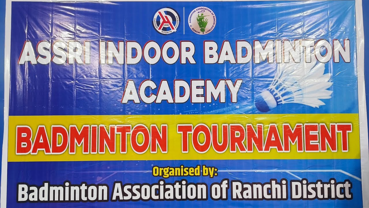 # Assri indoor badminton tournament 2026 Ranchi district men's singles final