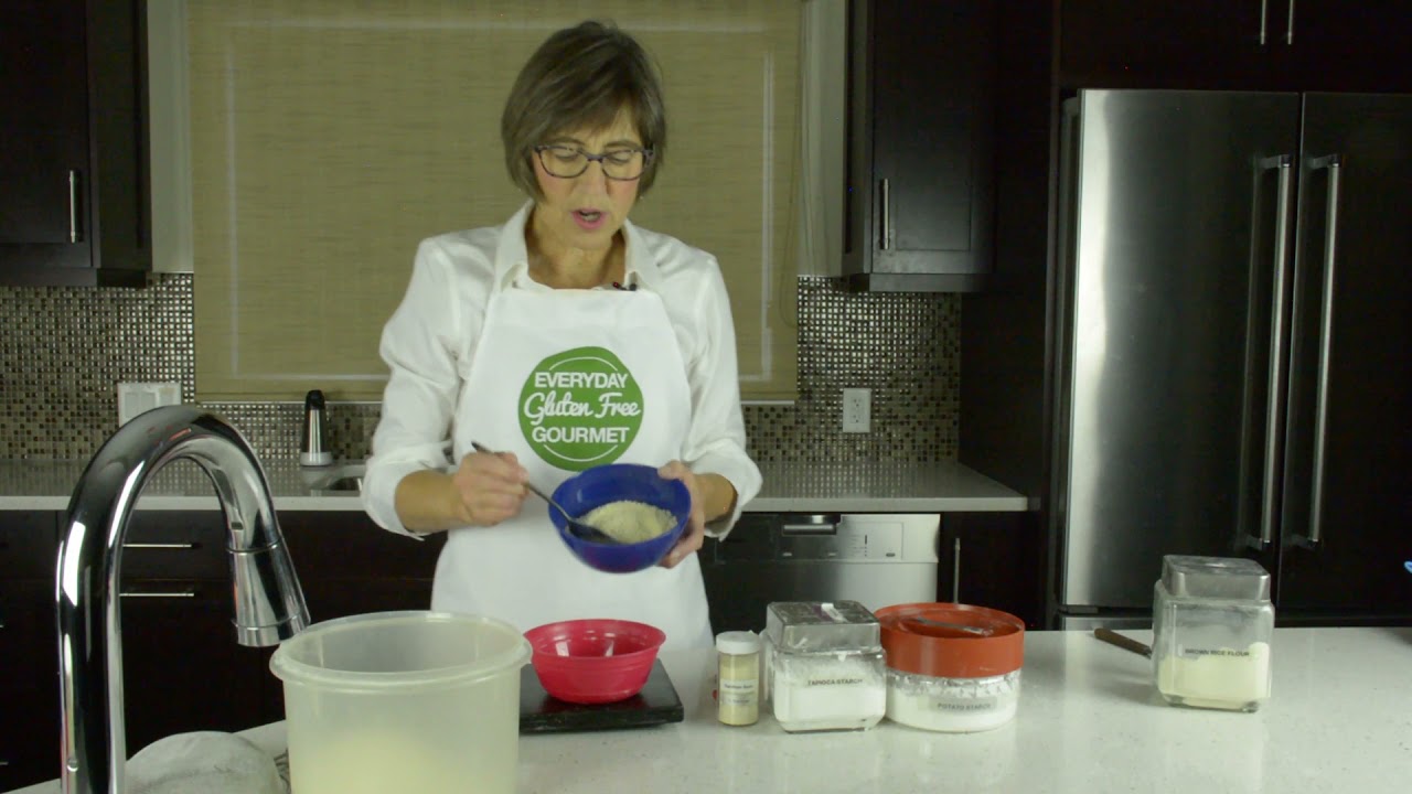 Help for gluten free cookies? Try this Cookie Flour Blend for crisp and delicious cookies!