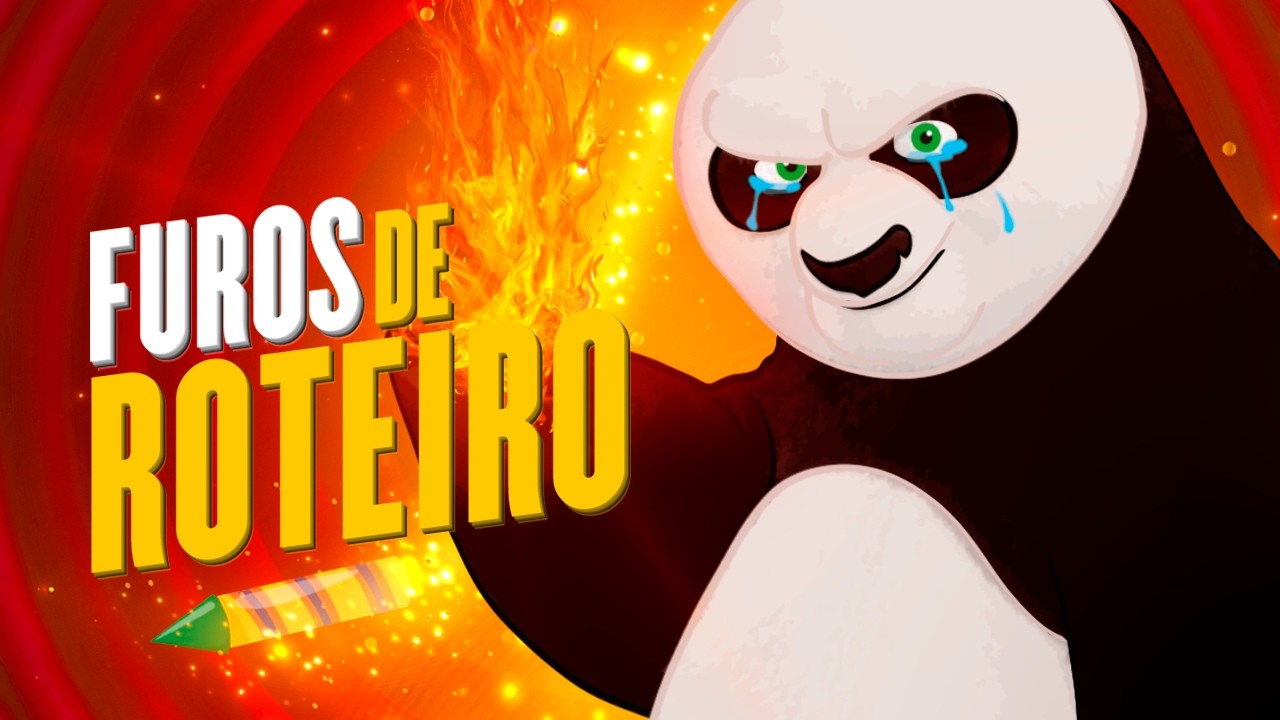 FUROS de ROTEIRO em KUNG FU PANDA 2 (Dreamworks)