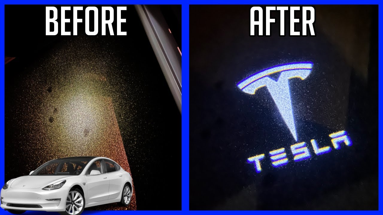 Puddle/Door Light Replacement Tesla Model 3 - EASY!