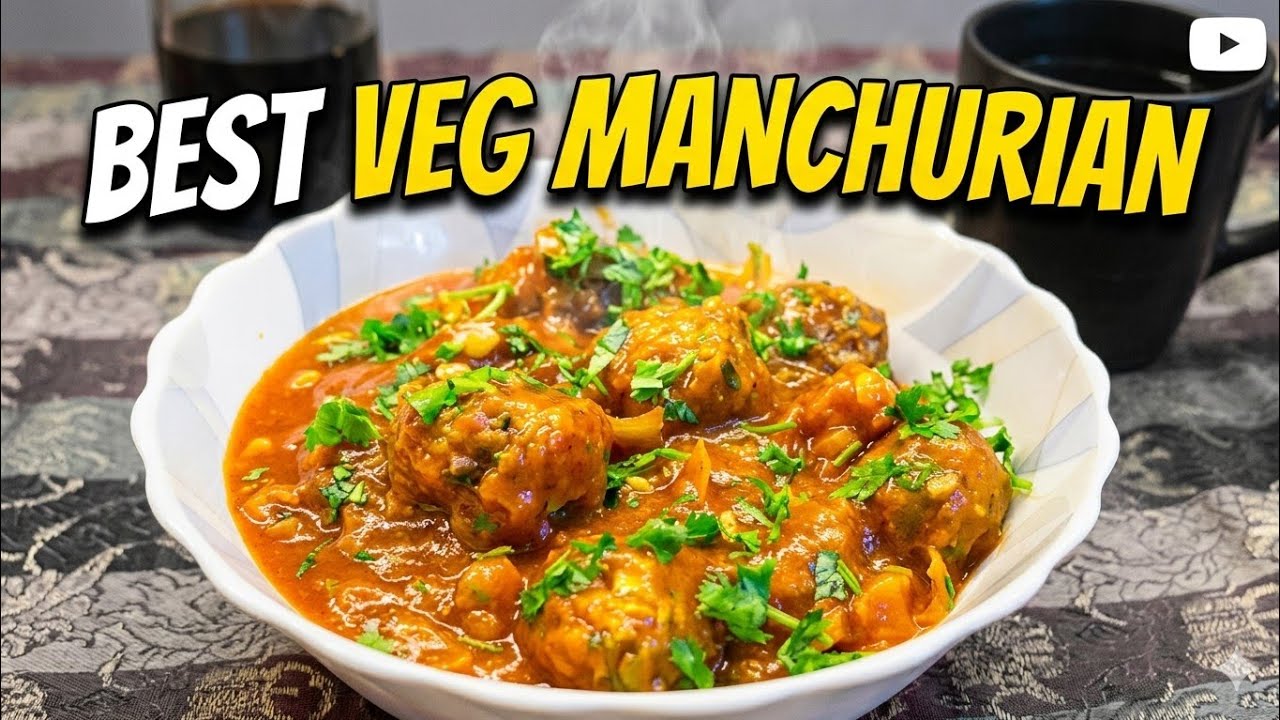 Restaurant Style Veg Manchurian Recipe  😍 Perfect Indo-Chinese Chilli Manchurian Ramzan Iftar recipe