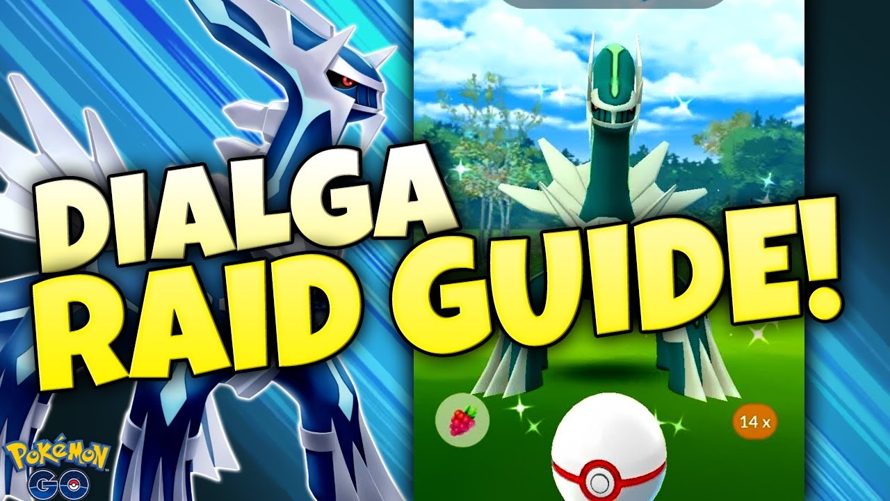 DIALGA RAID GUIDE!!  How to Beat One of Pok&eacute;mon GO's Strongest Legendaries!