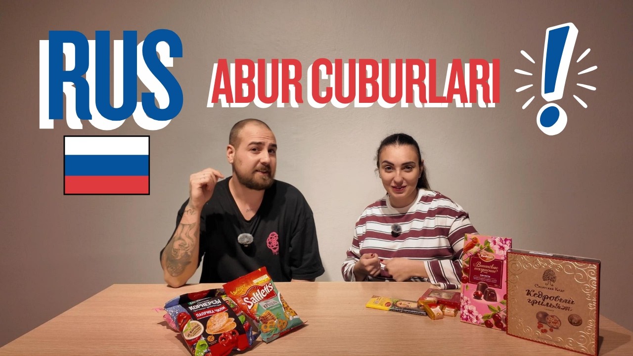 Rus abur cuburlarını ilk kez denedik! 🇷🇺🍫