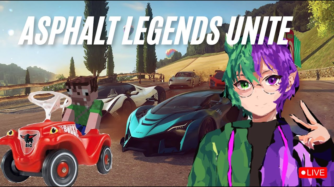 ICH UND MAIK FAHREN EIN RENNEN DURCH DIE GANZE WELT! | ASPHALT LEGENDS  UNITE