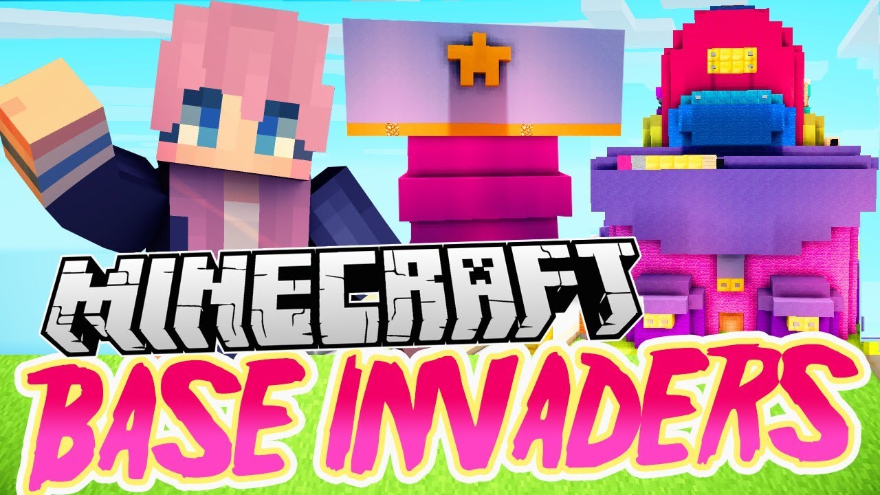 Minecraft Base Invaders Challenge [Fan Edition]
