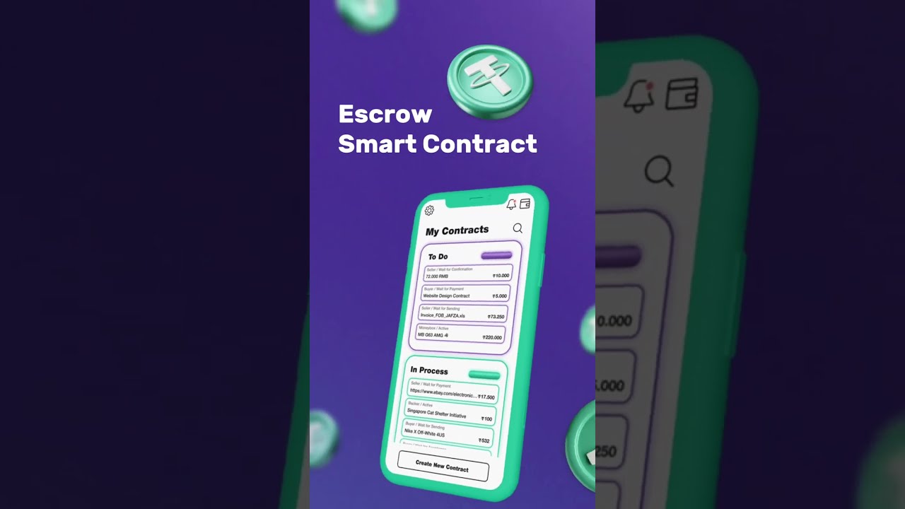 Aqqu USDT Escrow Smart Contract Creation - Tutorial - Instructions